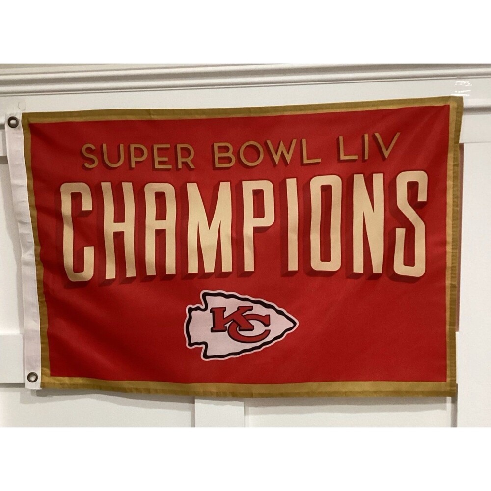 Idegy Collector’s Flag Kansas City Chiefs Super Bowl 2020 Red Friday Series #7